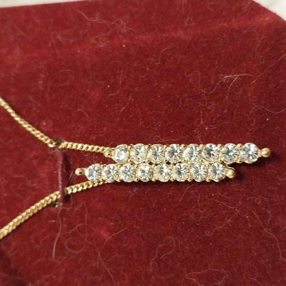 Vintage gold necklace - Picture 2 of 2